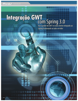Integração GWT com Spring 3.0