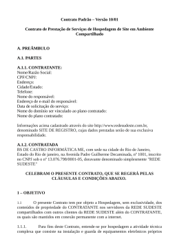Hospedagem de Site em Ambiente Compartilhado
