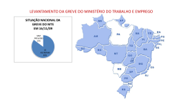levantamento da greve do minist&eacute;rio do trabalho e emprego