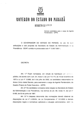 Decreto n&deg; 2523