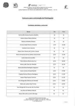 I V _` PORTUGAL mm .seg - Agrupamento de Escolas Serra da