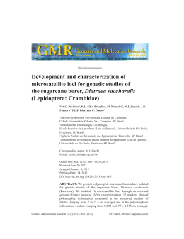 Development and characterization of microsatellite loci - Funpec-rp