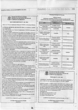 Lei Complementar 246/2015
