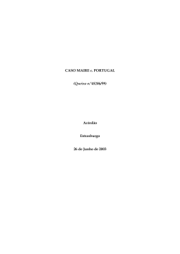 Maire c. Portugal, acórdão de 26.06.2003, Req. 48206/99