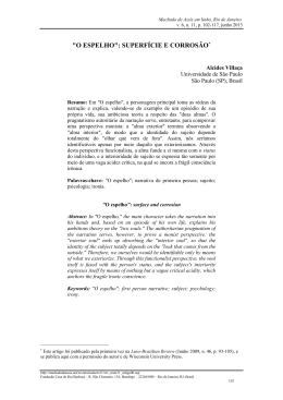 Artigo na &iacute;ntegra - Machado de Assis.net