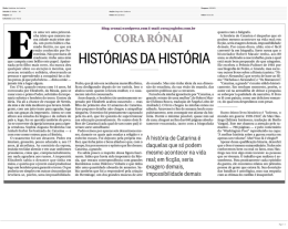 Page 1 / 1 Titulo: Histórias da história