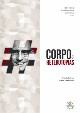 Anais &ndash; 30 anos com Foucault