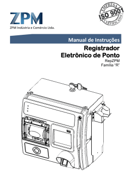 Registrador Eletrônico de Ponto