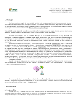Disciplina de F&iacute;sica Aplicada A &ndash; 2012/2 Curso de