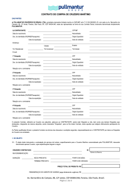 CONTRATO DE COMPRA DE CRUZEIRO MAR&Iacute;TIMO