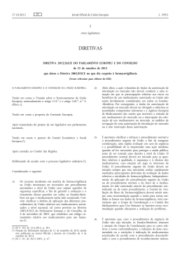 Diretiva 2012/26/UE do Parlamento Europeu e do Conselho, de 25