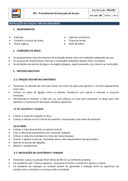 Instala&ccedil;&atilde;o de Lou&ccedil;as e Metais