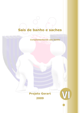 Sais de banho e saches