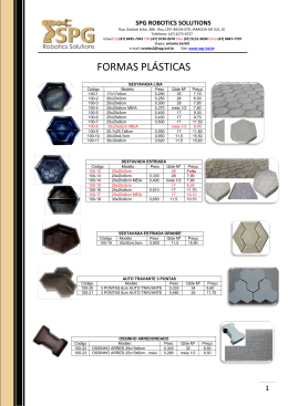 FORMAS PL&Aacute;STICAS