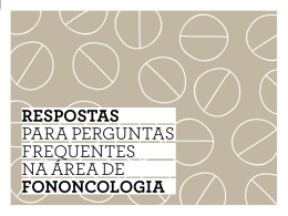 respostas para perguntas frequentes na &aacute;rea de fononcologia