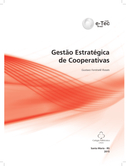 Gest&atilde;o Estrat&eacute;gica de Cooperativas