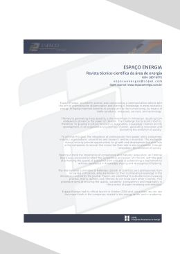 - Espa&ccedil;o Energia