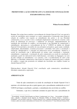 4 PROMOVENDO A A&Ccedil;&Atilde;O COMUNICATIVA NA SESS&Atilde;O