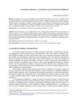 ECONOMIA REGIONAL - Nali de Jesus de Souza