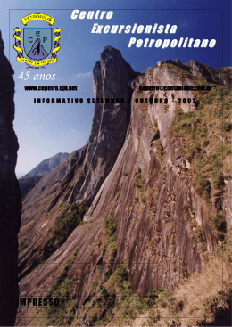 45 anos - Centro Excursionista Petropolitano