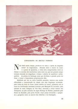 Copacabana no Século Passado (Século XIX), por Charles Julius