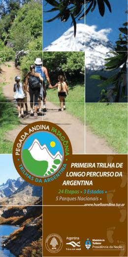 PRIMEIRA TRILHA DE LONGO PERCURSO DA ARGENTINA