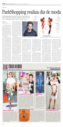 Jornal da Comunidade - PKS Fashion Trends