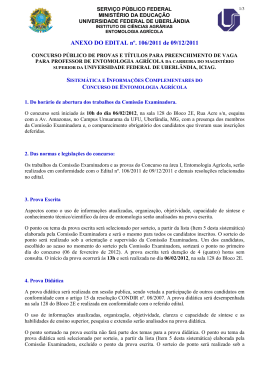 Sistemática e Informações Complementares