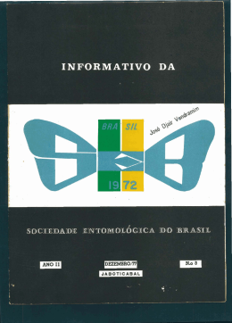 3 - Sociedade Entomológica do Brasil