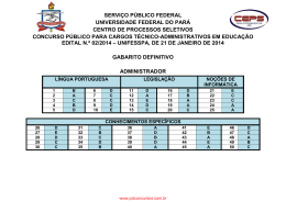 Gabarito - Curso Radix
