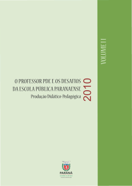 Untitled - Secretaria de Estado da Educação do Paraná