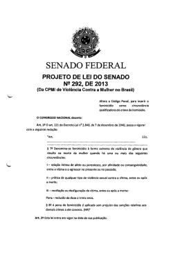 SENADO EDERAL - Tribunal de Justiça do Estado de Mato Grosso