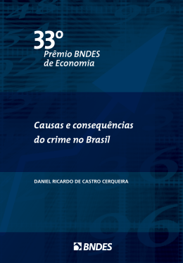 Tese nº 17 – Causas e consequências do crime no Brasil