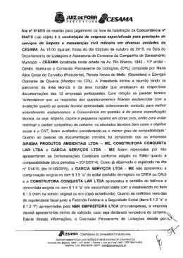 Ata resultado habilitação