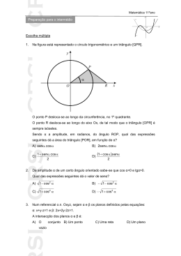 Prepara&ccedil;&atilde;o para o interm&eacute;dio Escolha m&uacute;ltipla 1. Na figura est&aacute;