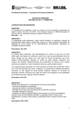 Provas 2&ordf; fase IFF 2013/2