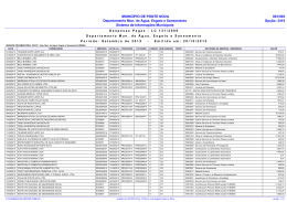 MUNICÍPIO DE PONTE NOVA 001/003 Departamento