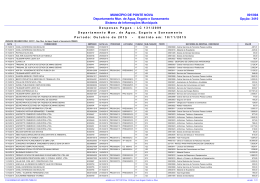 MUNICÍPIO DE PONTE NOVA 001/004 Departamento