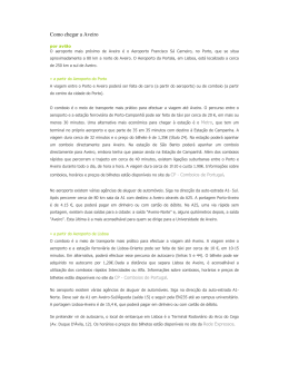 Como chegar a Aveiro
