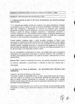 I EMPRESA vMIsIsTEMAs DE sEcuRAN&Ccedil;A LTDA _ _`