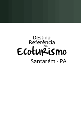Santar&eacute;m - PA - Minist&eacute;rio do Turismo