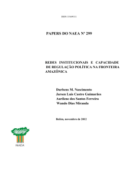 Acessar PDF - NAEA - Universidade Federal do Pará