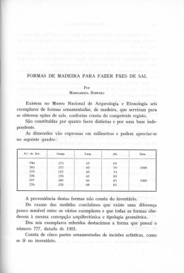 FORMAS DE MADEIRA PARA FAZER P&Atilde;ES DE SAL