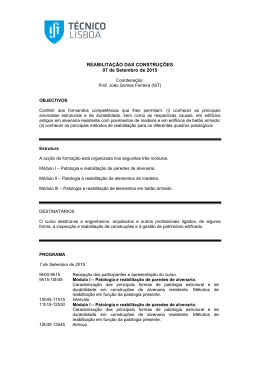 Veja a informação do curso II