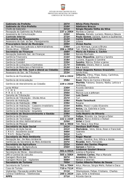 Gabinete da Prefeita 207# N&iacute;lvia Pinto Pereira Gabinete do