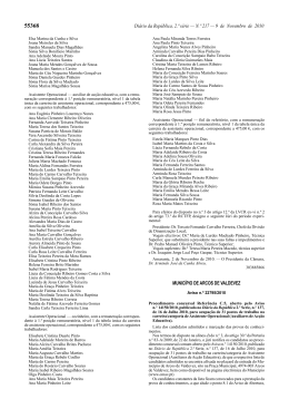 Diário da República, 2.ª série — N.º 217 — 9 de Novembro de 2010