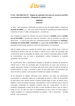 P&ordm; R.P. 106/2009 SJC-CT