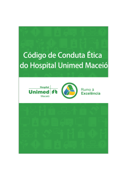 do C&oacute;digo de Conduta &Eacute;tica