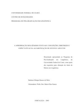 universidade federal do ceará centro de humanidades programa de