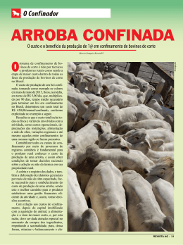 ARROBA CONFINADA - Conselho Nacional da Pecuária de Corte